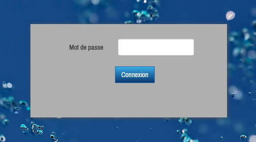 Mot de passe install tool